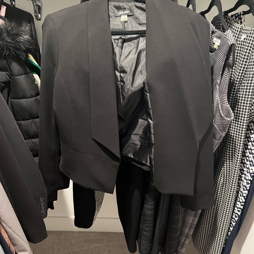 Nine West Classic Black Women's Blazer